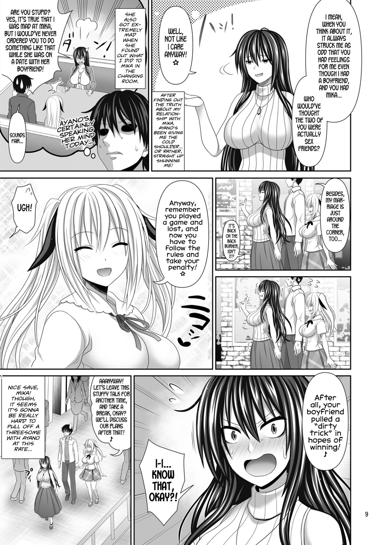 Hentai Manga Comic-SEX FRIEND 5-Read-8